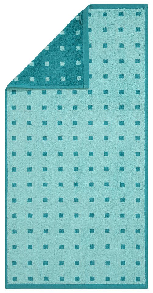 OTTO home Handtuch Regona, Handtücher 50x100cm, als Uni-Set und mit Karomuster, 500gr/m², Frottier (Set, 4-St), Premium Handtücher mit Bordüre, Set, 100% Baumwo – Bild 3 von 5
