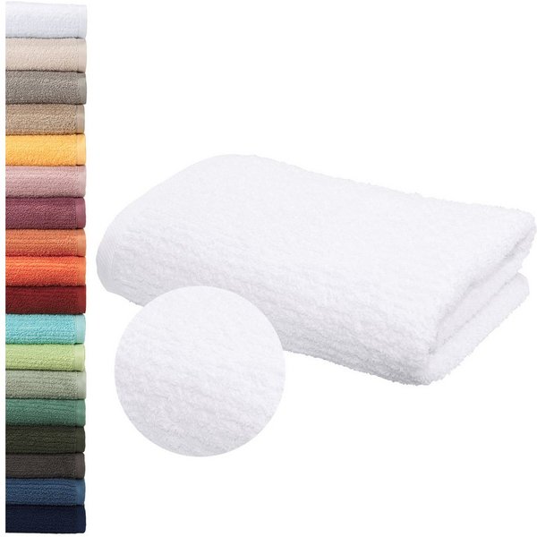 OTTO home Handtuch Riva, 50x100, Premium Handtücher, 500 gr/m², Webfrottier (1-St), Hoch-Tief-Struktur, Streifen, weich, 5 Jahre Garantie