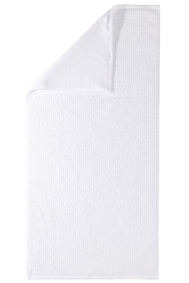 OTTO home Handtuch Riva, 50x100, Premium Handtücher, 500 gr/m², Webfrottier (1-St), Hoch-Tief-Struktur, Streifen, weich, 5 Jahre Garantie – Bild 3 von 5
