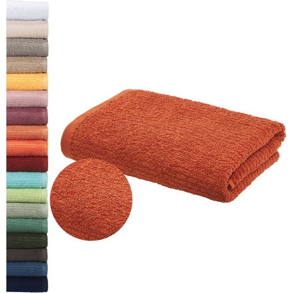 OTTO home Handtuch Riva, 50x100, Premium Handtücher, 500 gr/m², Webfrottier (1-St), Hoch-Tief-Struktur, Streifen, weich, 5 Jahre Garantie