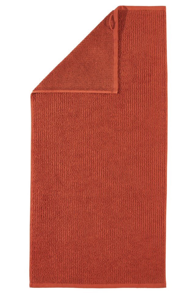 OTTO home Handtuch Riva, 50x100, Premium Handtücher, 500 gr/m², Webfrottier (1-St), Hoch-Tief-Struktur, Streifen, weich, 5 Jahre Garantie – Bild 3 von 5