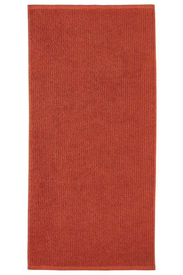 OTTO home Handtuch Riva, 50x100, Premium Handtücher, 500 gr/m², Webfrottier (1-St), Hoch-Tief-Struktur, Streifen, weich, 5 Jahre Garantie – Bild 4 von 5