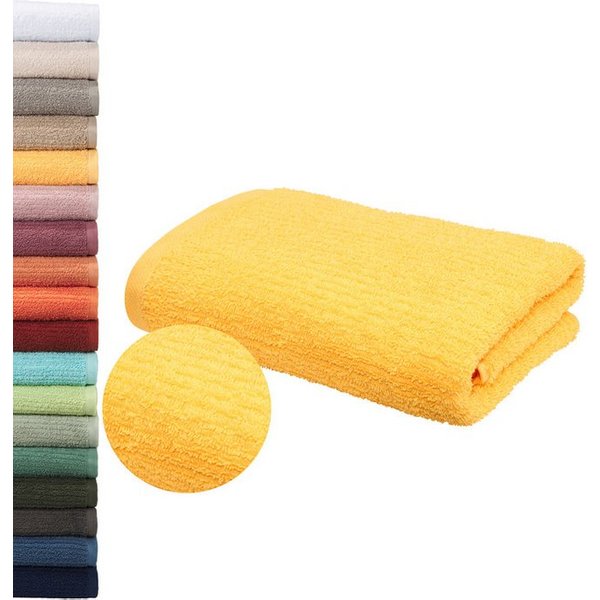 OTTO home Handtuch Riva, 50x100, Premium Handtücher, 500 gr/m², Webfrottier (1-St), Hoch-Tief-Struktur, Streifen, weich, 5 Jahre Garantie