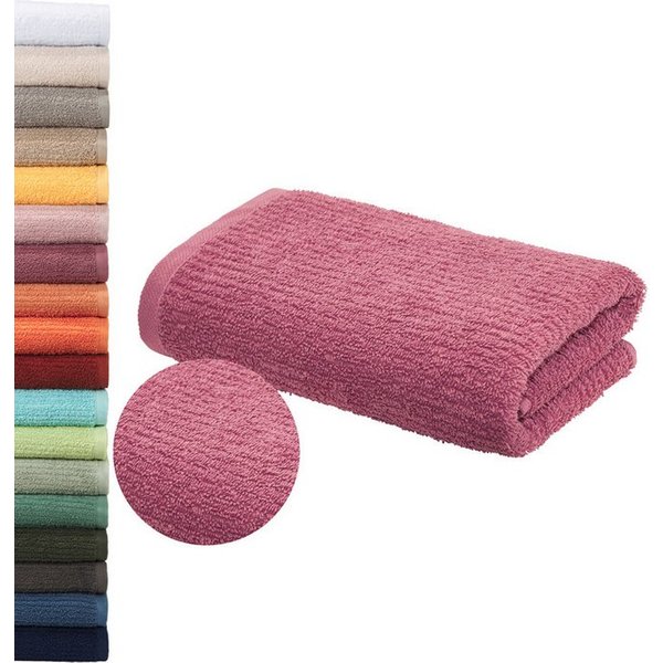 OTTO home Handtuch Riva, 50x100, Premium Handtücher, 500 gr/m², Webfrottier (1-St), Hoch-Tief-Struktur, Streifen, weich, 5 Jahre Garantie