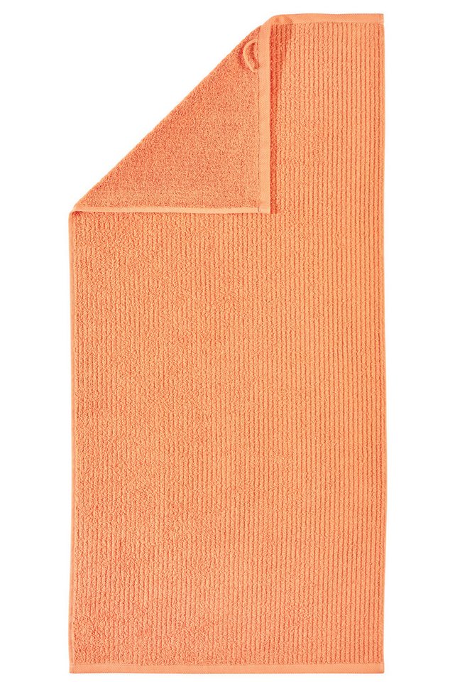 OTTO home Handtuch Riva, 50x100, Premium Handtücher, 500 gr/m², Webfrottier (1-St), Hoch-Tief-Struktur, Streifen, weich, 5 Jahre Garantie – Bild 3 von 5