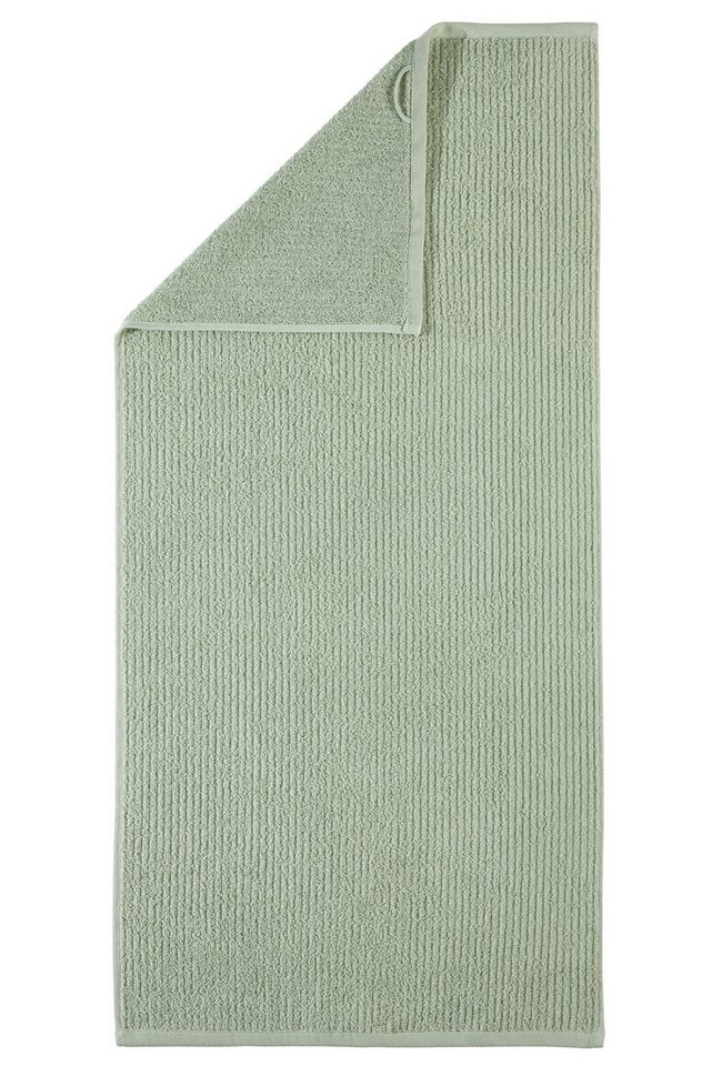 OTTO home Handtuch Riva, 50x100, Premium Handtücher, 500 gr/m², Webfrottier (1-St), Hoch-Tief-Struktur, Streifen, weich, 5 Jahre Garantie – Bild 3 von 5