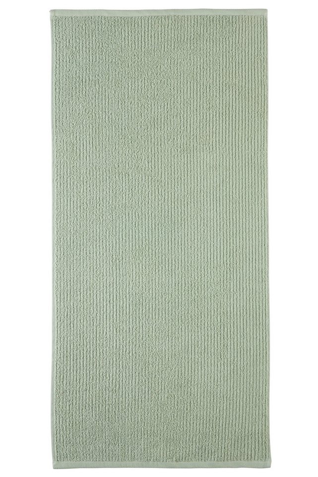OTTO home Handtuch Riva, 50x100, Premium Handtücher, 500 gr/m², Webfrottier (1-St), Hoch-Tief-Struktur, Streifen, weich, 5 Jahre Garantie – Bild 4 von 5