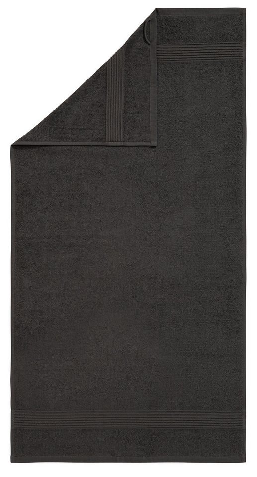 OTTO home Handtuch Set Anna, 2 Duschtücher 70x140, 4 Handtücher 50x100, Walkfrottee (Set, 6-St), Handtuch-Set, gestreifte Bordüre, weich, 100% Baumwolle, zweifa – Bild 4 von 5