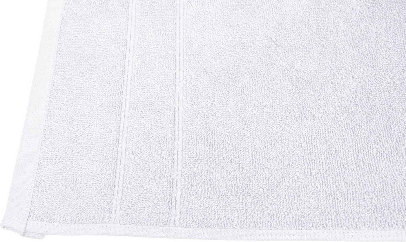 OTTO home Handtuch Set Inga, 3 Qualitäten, Duschtücher, Handtücher, Gästetücher, Seiftücher, Walkfrottier (10-St), Handtücher mit feiner Bordüre, 100% Baumwolle – Bild 5 von 5