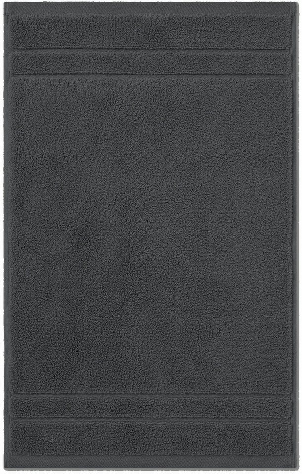 OTTO home Handtuch Set Inga, 3 Qualitäten, Duschtücher, Handtücher, Gästetücher, Seiftücher, Walkfrottier (10-St), Handtücher mit feiner Bordüre, 100% Baumwolle – Bild 5 von 5