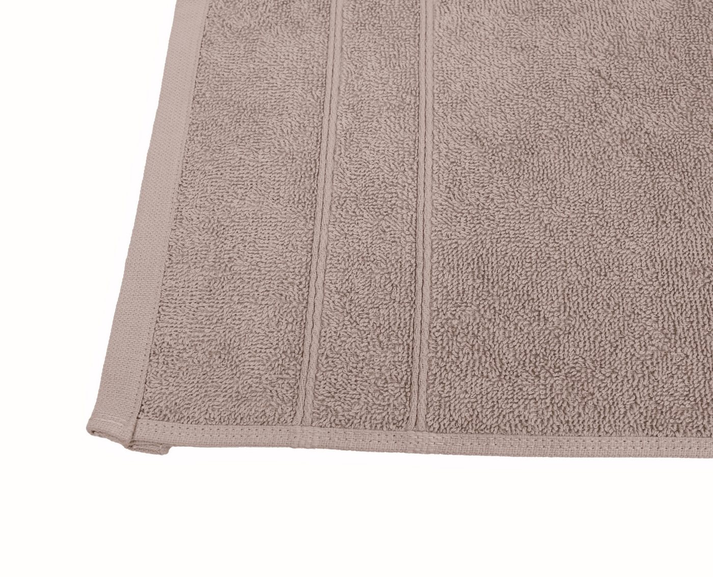 OTTO home Handtuch Set Inga, 3 Qualitäten, Duschtücher, Handtücher, Gästetücher, Seiftücher, Walkfrottier (10-St), Handtücher mit feiner Bordüre, 100% Baumwolle – Bild 5 von 5