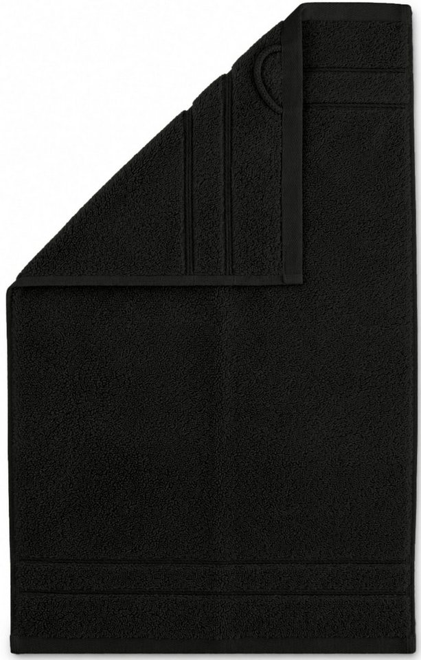 OTTO home Handtuch Set Inga, 3 Qualitäten, Duschtücher, Handtücher, Gästetücher, Seiftücher, Walkfrottier (10-St), Handtücher mit feiner Bordüre, 100% Baumwolle – Bild 5 von 5
