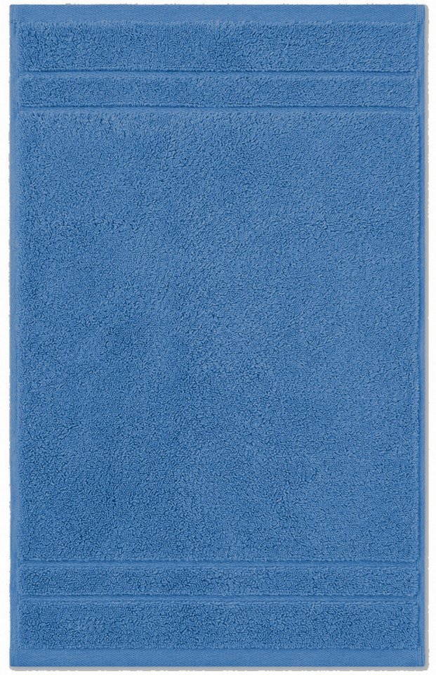 OTTO home Handtuch Set Inga, 3 Qualitäten, Duschtücher, Handtücher, Gästetücher, Seiftücher, Walkfrottier (10-St), Handtücher mit feiner Bordüre, 100% Baumwolle – Bild 4 von 5