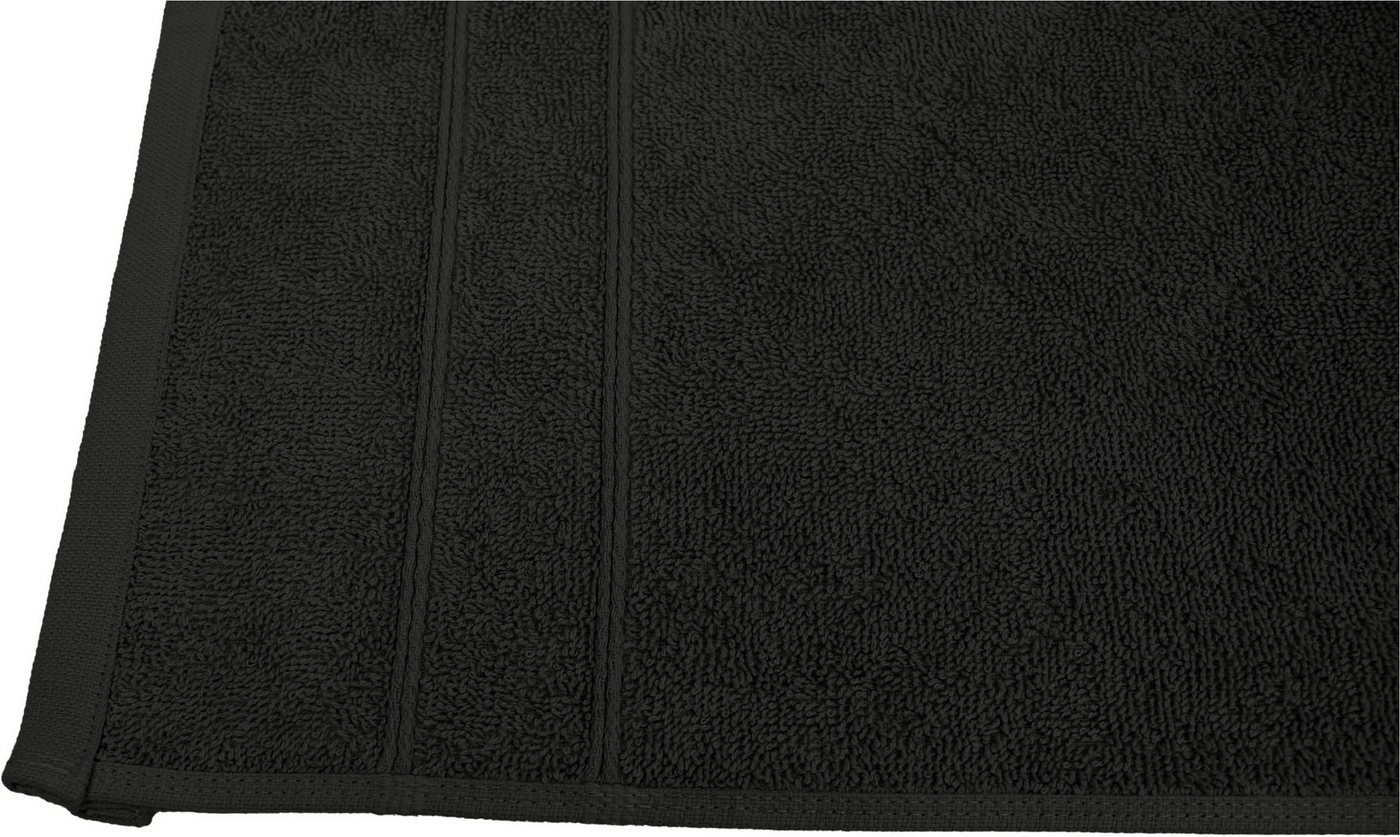 OTTO home Handtuch Set Inga, 3 Qualitäten, Duschtücher, Handtücher, Gästetücher, Seiftücher, Walkfrottier (10-St), Handtücher mit feiner Bordüre, 100% Baumwolle – Bild 5 von 5