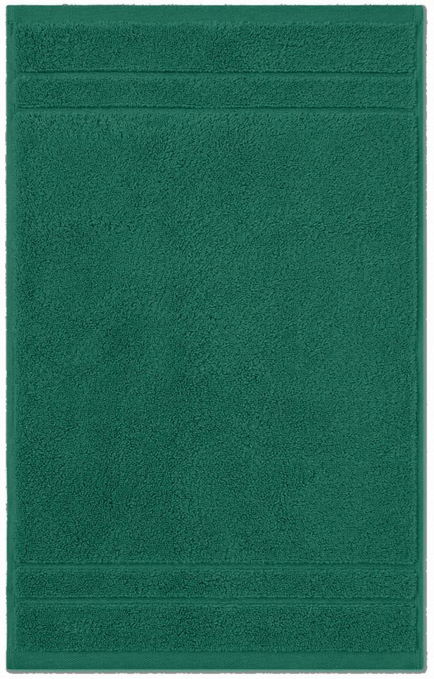 OTTO home Handtuch Set Inga, 3 Qualitäten, Duschtücher, Handtücher, Gästetücher, Seiftücher, Walkfrottier (10-St), Handtücher mit feiner Bordüre, 100% Baumwolle – Bild 4 von 5