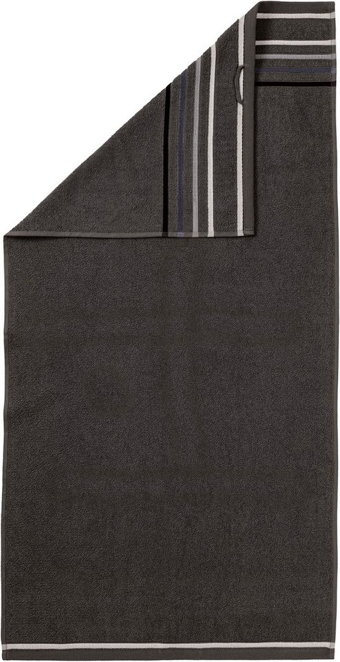OTTO home Handtuch Set Niki, Duschtuch, Handtücher und Gästetücher, Walkfrottee (Set, 7-St), Handtücher mit mehrfarbiger Streifenbordüre, weich, aus 100% Baumwo – Bild 3 von 5
