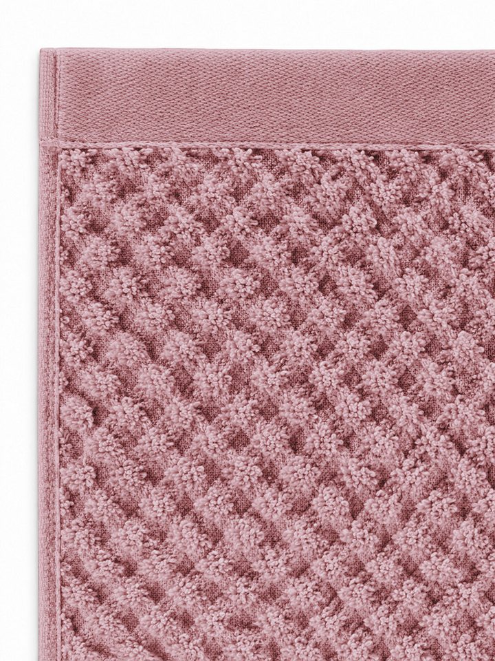 OTTO home Handtücher Corrin, 6 Premium Handtücher, 500 gr/m², 50x100cm, Frottier (6-St), 100% Baumwolle, mit Struktur, weich, 5 Jahre Garantie – Bild 4 von 5