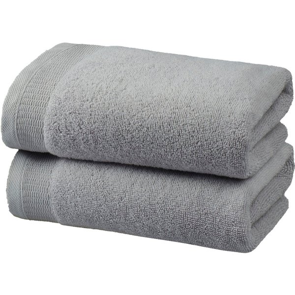 OTTO home Handtücher Fenya, flauschig und weich, Premium Handtücher, Duschtücher, 550gr/m², Webfrottier (2-St), mit Bordüre, Set, 100% Baumwolle, Hotel-Qualität