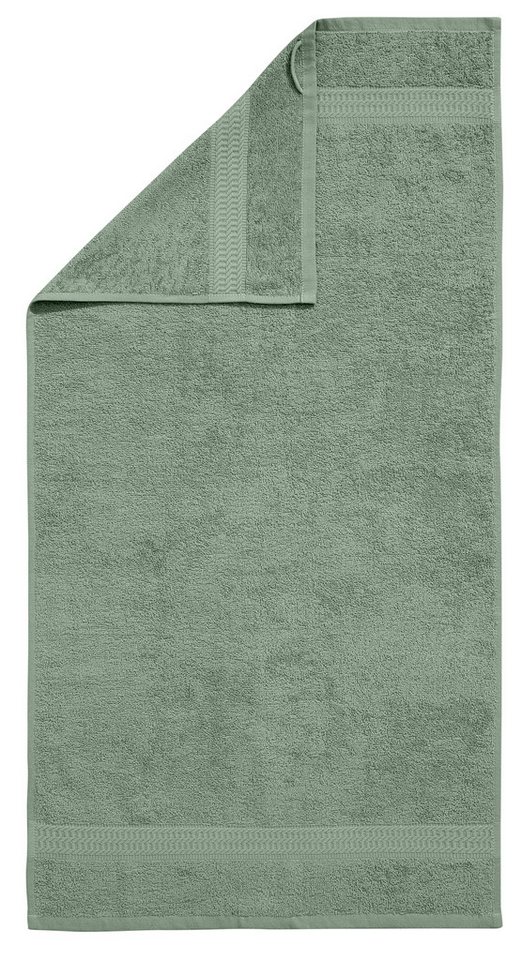 OTTO home Handtücher Juna, als Set und Serie erhältlich, 8 Handtücher, 50x100cm, Walkfrottier (8-St), 8-tlg. Handtuch-Set, 100% Baumwolle, mit Bordüre, Uni-Farb – Bild 3 von 5