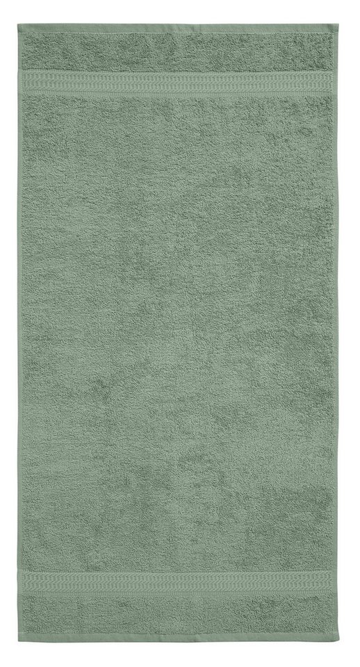 OTTO home Handtücher Juna, als Set und Serie erhältlich, 8 Handtücher, 50x100cm, Walkfrottier (8-St), 8-tlg. Handtuch-Set, 100% Baumwolle, mit Bordüre, Uni-Farb – Bild 4 von 5