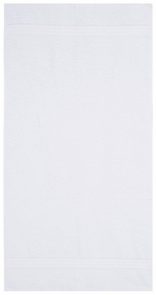 OTTO home Handtücher Juna, als Set und Serie erhältlich, 8 Handtücher, 50x100cm, Walkfrottier (8-St), 8-tlg. Handtuch-Set, 100% Baumwolle, mit Bordüre, Uni-Farb – Bild 3 von 5