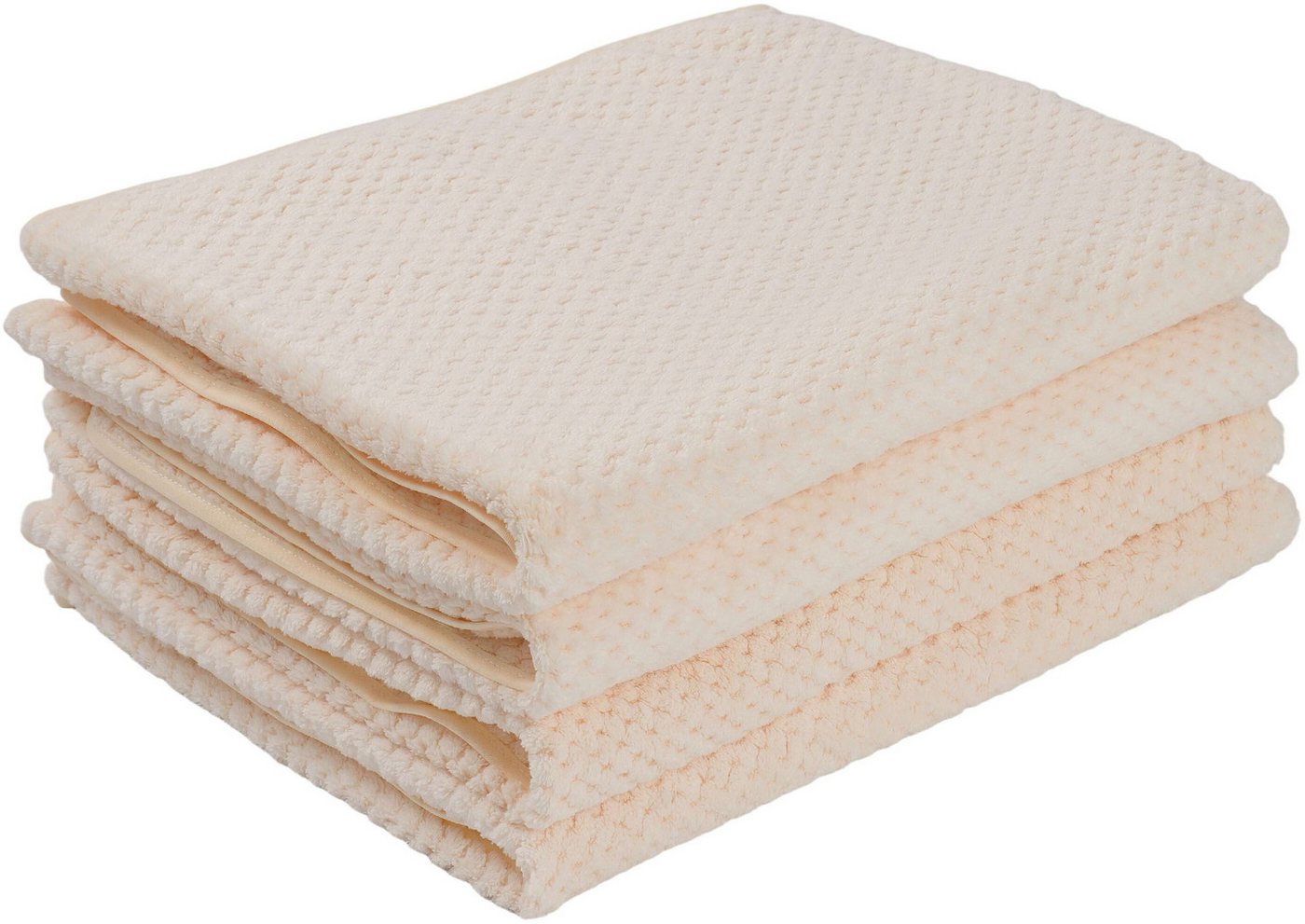OTTO home Handtücher Parris, diverse Größen, ideal als Sporthandtuch, Reisehandtuch, Microfaser (4-St), sehr leicht, kompakt, schnelltrocknend, Mikrofaser, mit  – Bild 5 von 5