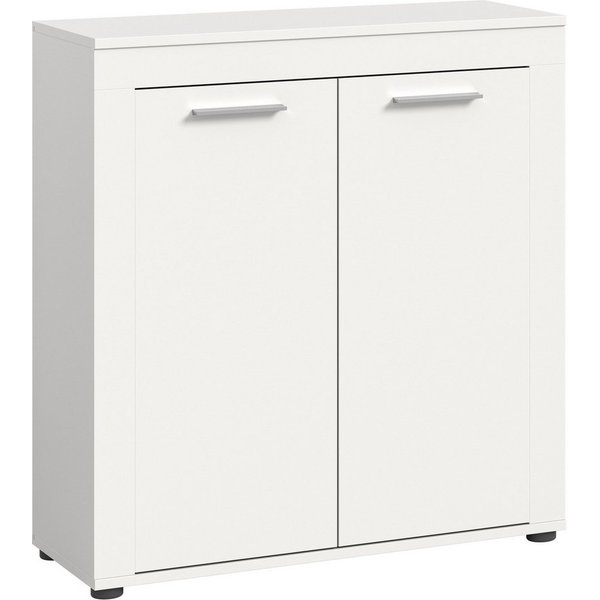 OTTO home Highboard AOSTA, Höhe 88 cm, 2 Türen, 3 Fächer, 2 Einlegeböden (in verschiedenen Farbausführungen, individuell kombinierbar), Kommode, Schrank, Anrich