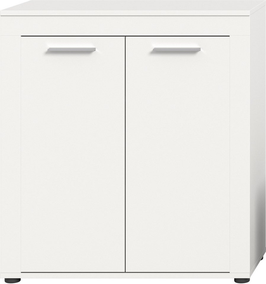 OTTO home Highboard AOSTA, Höhe 88 cm, 2 Türen, 3 Fächer, 2 Einlegeböden (in verschiedenen Farbausführungen, individuell kombinierbar), Kommode, Schrank, Anrich – Bild 3 von 5
