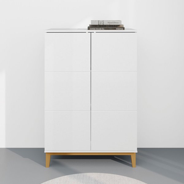 OTTO home Highboard Maryd, Hochkommode mit Untergestell in Holzoptik