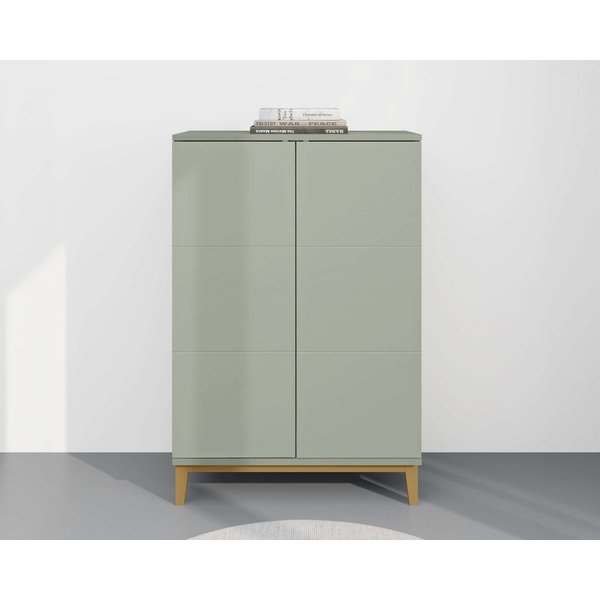OTTO home Highboard Maryd, Hochkommode mit Untergestell in Holzoptik