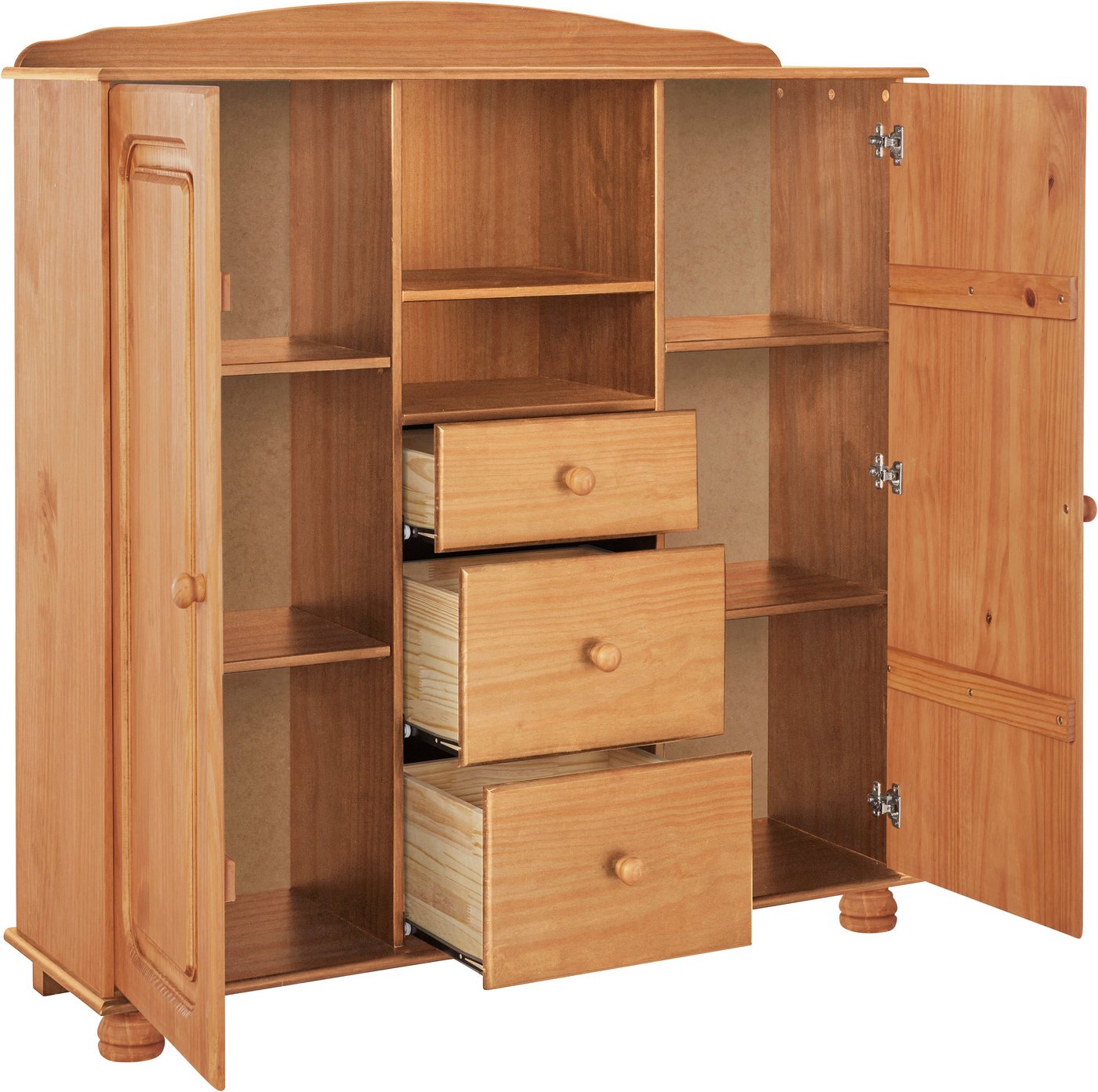 OTTO home Highboard Mette, Stauraumschrank mit 3 Schubladen und verstellbaren Einlegeböden – Bild 4 von 5