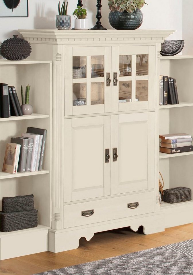 OTTO home Highboard Milan, Vitrine, Breite 102 cm, Massivholz, FSC®-zertifiziert – Bild 2 von 5