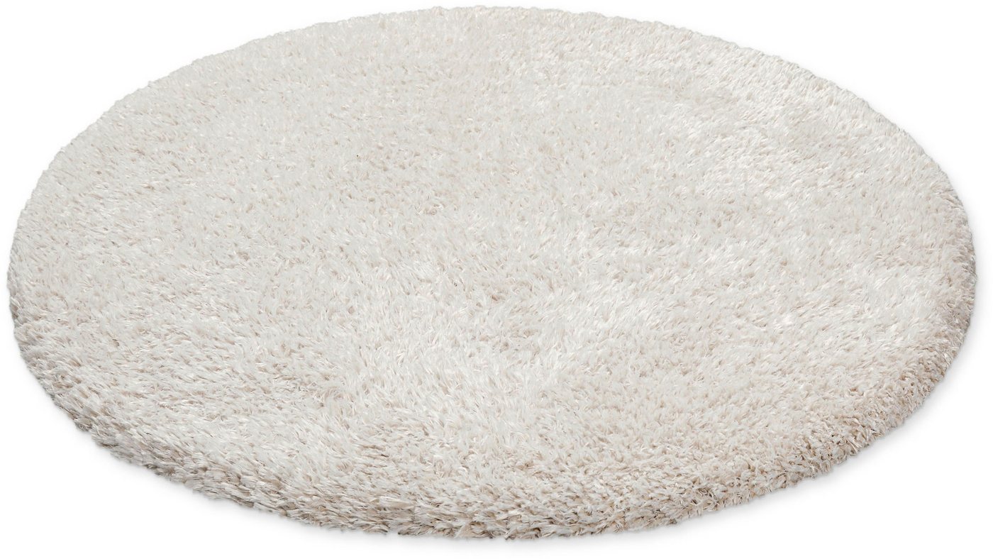 OTTO home Hochflor-Teppich Josetta, auch als Läufer erhältlich, rund, Höhe: 50 mm, Langflor, Shaggy, dichter weicher Hochflor, uni farben, Wohnzimmer – Bild 5 von 5