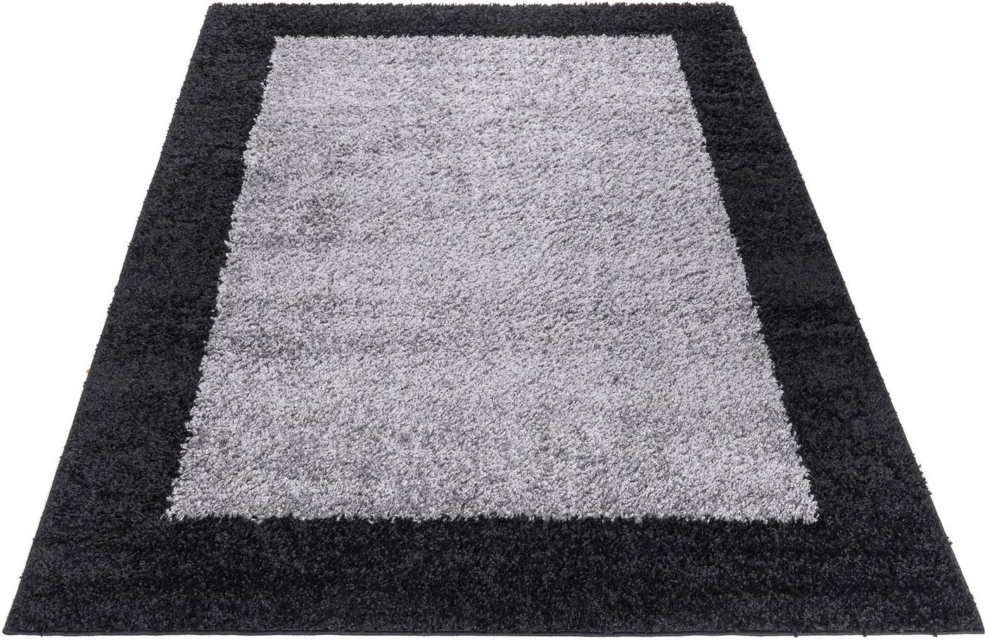 OTTO home Hochflor-Teppich Liams, rechteckig, Höhe: 30 mm, mit Bordüre, besonders weich und kuschelig, Wohnzimmer, Schlafzimmer – Bild 3 von 5