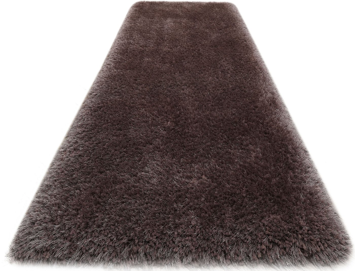 OTTO home Hochflor-Teppich Micro exclusiv Teppich, sehr hoher Flor, weich durch Mikrofaser, rechteckig, Höhe: 78 mm, sehr weich, flauschig, uni, Wohnzimmer, Sch – Bild 3 von 5