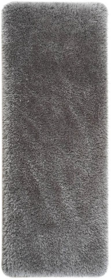 OTTO home Hochflor-Teppich Micro exclusiv Teppich, sehr hoher Flor, weich durch Mikrofaser, rechteckig, Höhe: 78 mm, sehr weich, flauschig, uni, Wohnzimmer, Sch – Bild 2 von 5