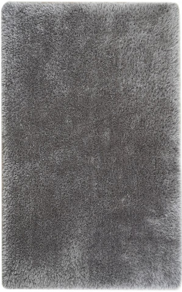 OTTO home Hochflor-Teppich Micro exclusiv Teppich, sehr hoher Flor, weich durch Mikrofaser, rechteckig, Höhe: 78 mm, sehr weich, flauschig, uni, Wohnzimmer, Sch – Bild 2 von 5