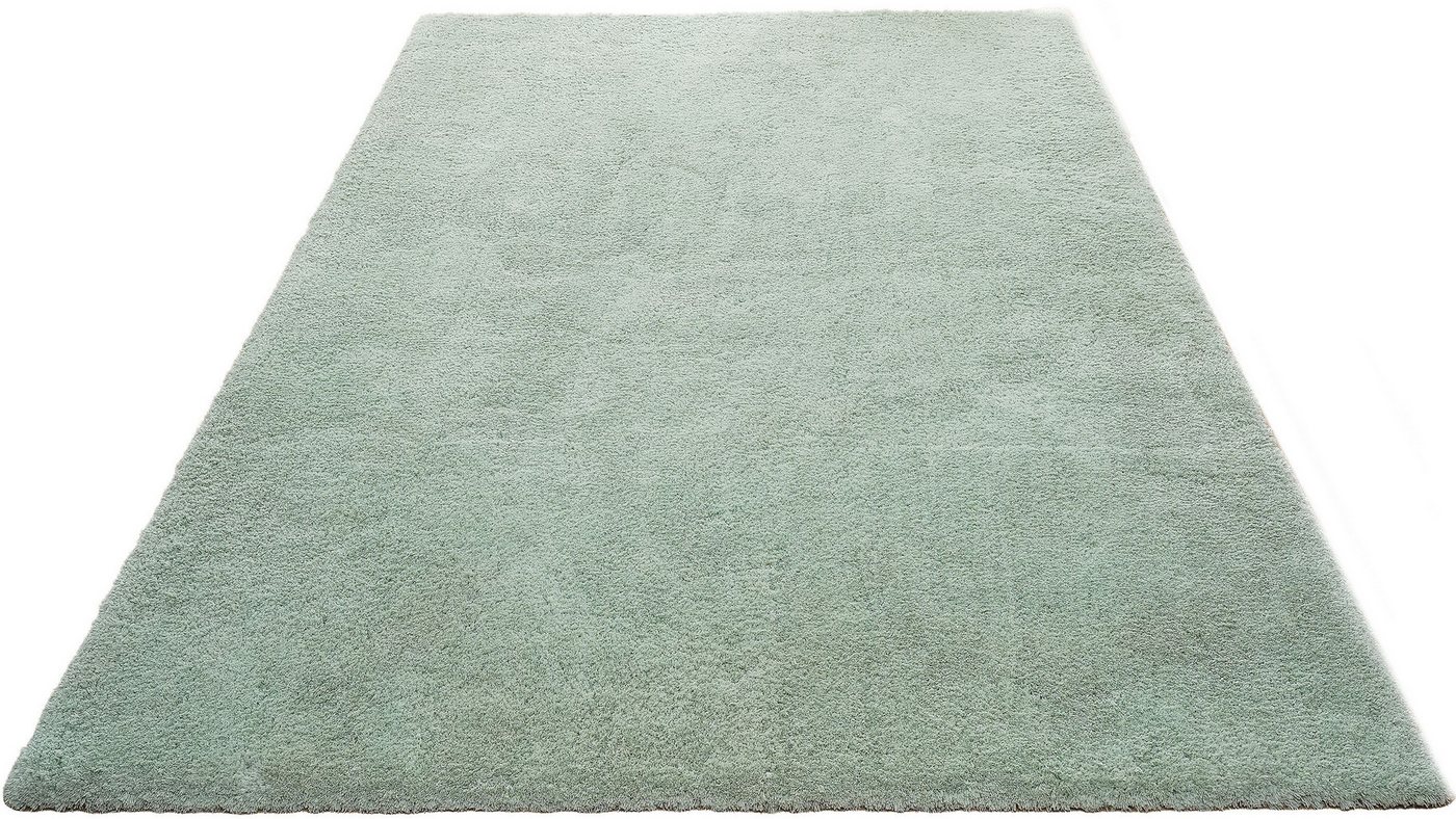 OTTO home Hochflor-Teppich Microfaser Teppich Magong, besonders weich, sehr feiner Flor, rechteckig, Höhe: 25 mm, uni, Wohnzimmer, Schlafzimmer, Kinderzimmer, a – Bild 3 von 5