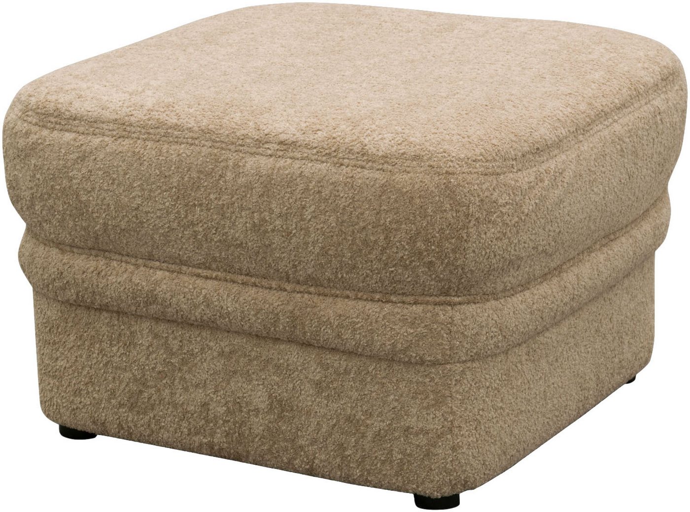 OTTO home Hocker Nyborrg 60 cm, formschönes Design für ein modernes Zuhause, Polsterhocker passend zum Sofa, Breite 60 cm, individuell kombinieren – Bild 2 von 5
