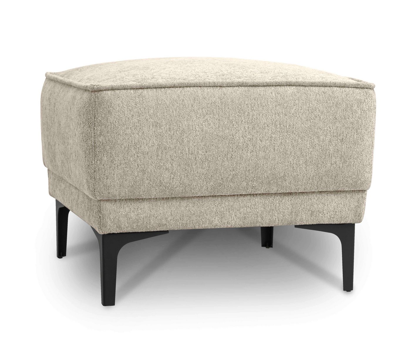 OTTO home Hocker Oland Bouclé Polsterhocker – Bild 4 von 5