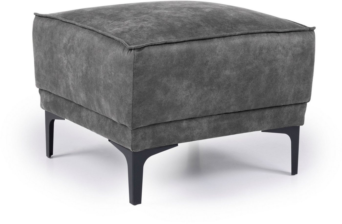 OTTO home Hocker Oland Luxus-Microfaser Polsterhocker – Bild 2 von 5