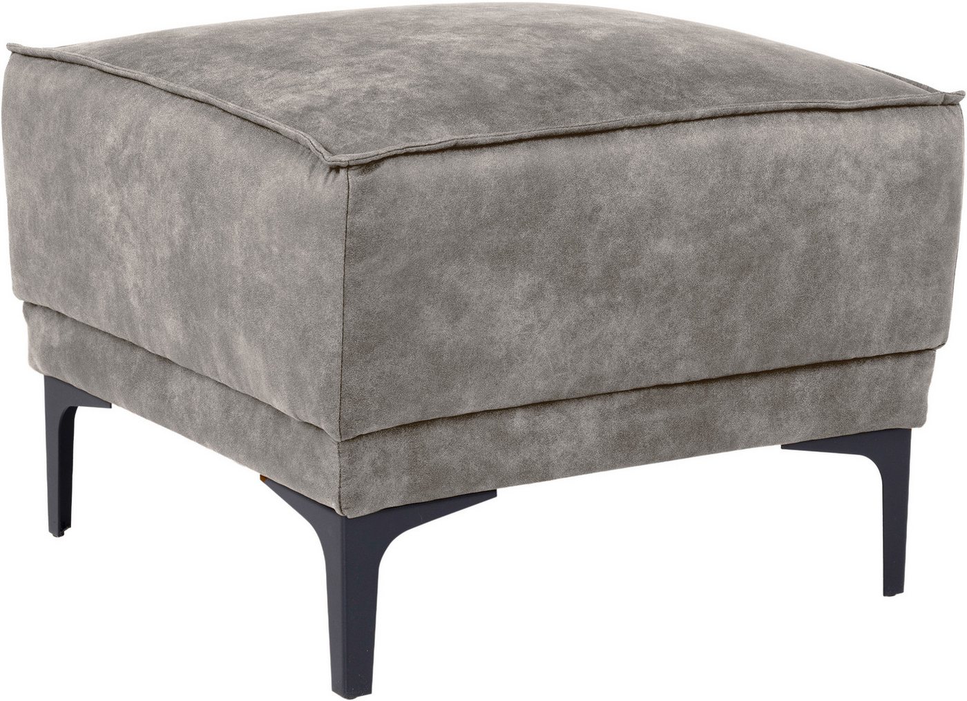 OTTO home Hocker Oland Luxus-Microfaser Polsterhocker – Bild 2 von 5