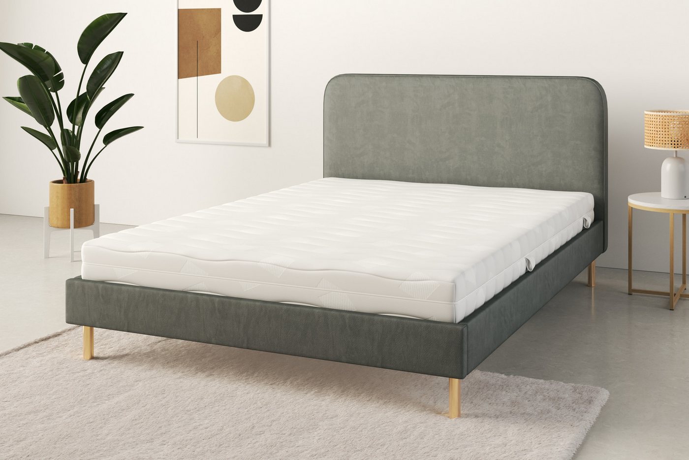 Jugendmatratze Lixi Basic, Matratze 90x200 cm, 140x200 cm & mehr - Kundenliebling!, OTTO home, 16 cm hoch, Jugendmatratze Härte 2, ergonomisch, atmungsaktiv – Bild 2 von 5
