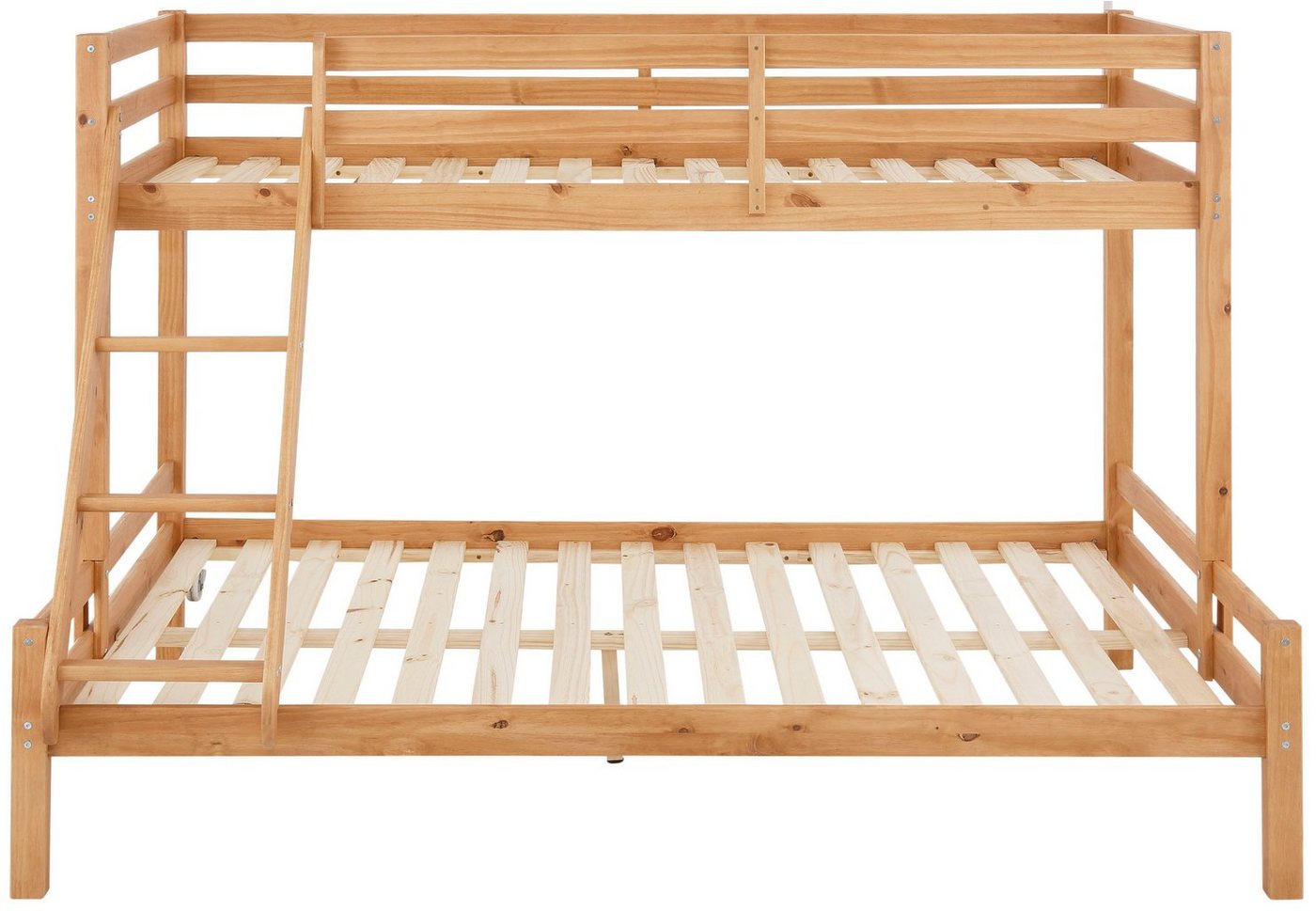 OTTO home Kinderbett Alpi, Stockbett, Etagenbett, untere Liegefläche 140cm breit (Höhe ca. 142cm), mit 2 Schlafgelegenheiten, inklusive Lattenrost und Leiter – Bild 4 von 5