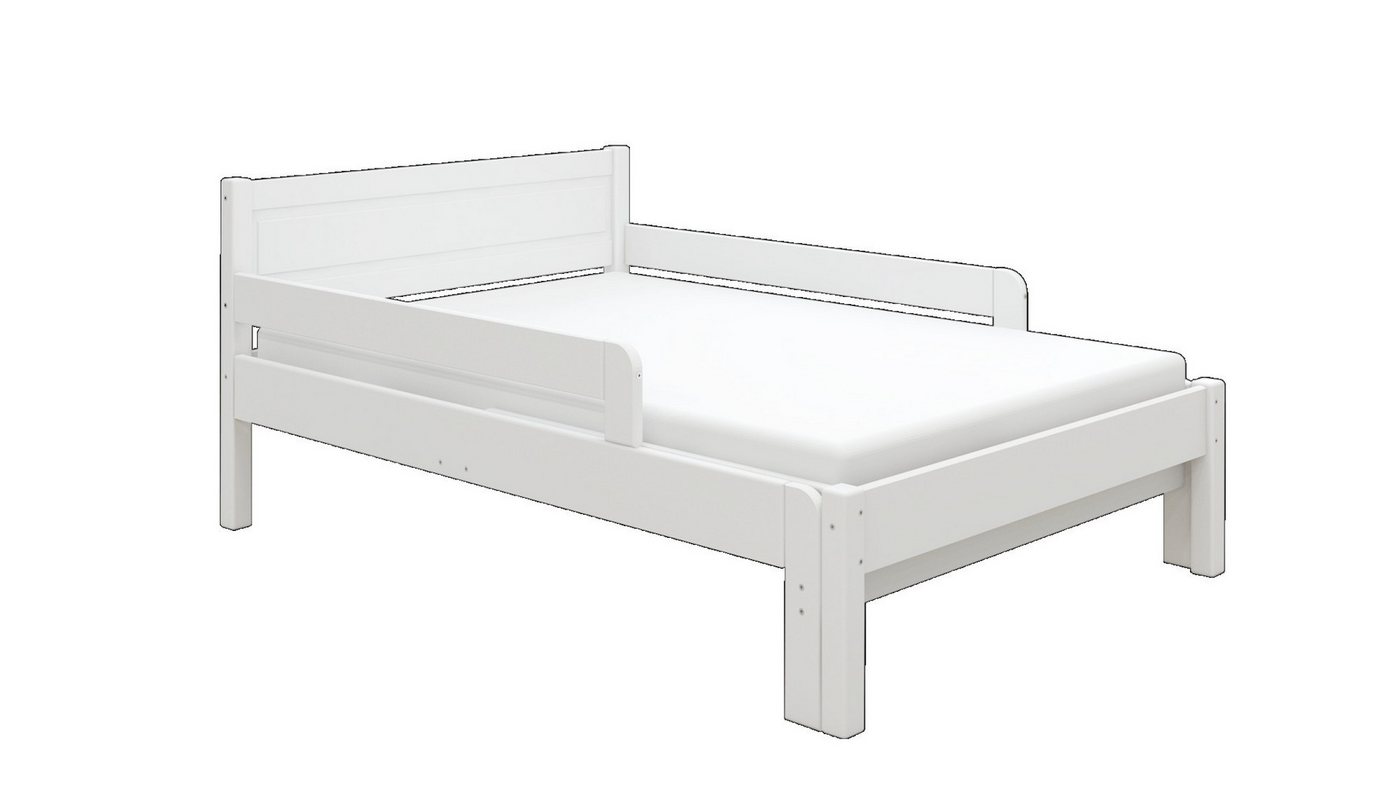 OTTO home Kinderbett Hero, Massivholzbett, ausziehbar von 140 bis 200 cm, FSC® (90cm Breite, 140-200cm Liegefläche), massive Kiefer, mit Lattenrost, zeitlose Op – Bild 5 von 5