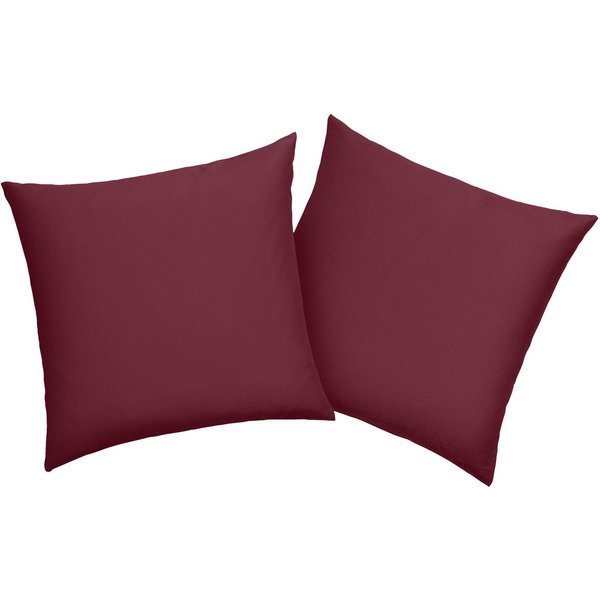 OTTO home Kissenbezug Desner 100% Microfaser, extra weich, allergikerfreundlich, (2 Stück), uni Kissenhülle, Premium Qualität, schnell trocknend, pflegeleicht