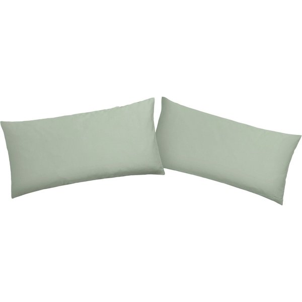 OTTO home Kissenbezug Desner 100% Microfaser, extra weich, allergikerfreundlich, (2 Stück), uni Kissenhülle, Premium Qualität, schnell trocknend, pflegeleicht