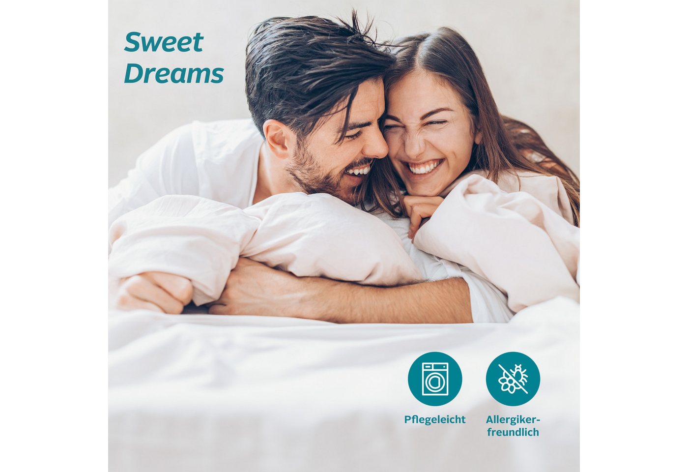 OTTO home Kissenbezug Desner 100% Microfaser, extra weich, allergikerfreundlich, (2 Stück), uni Kissenhülle, Premium Qualität, schnell trocknend, pflegeleicht – Bild 2 von 3
