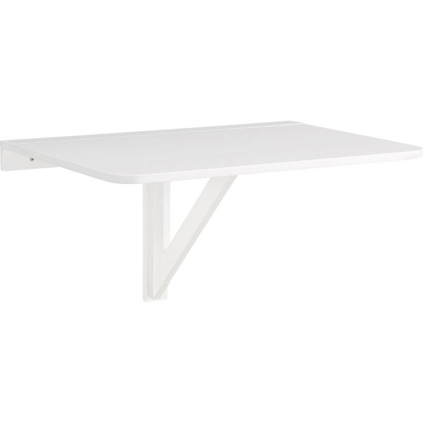 OTTO home Klapptisch Trend, aus weiß lackiertem MDF Holz, platzsparend, Tischplattenstärke 1,8 cm