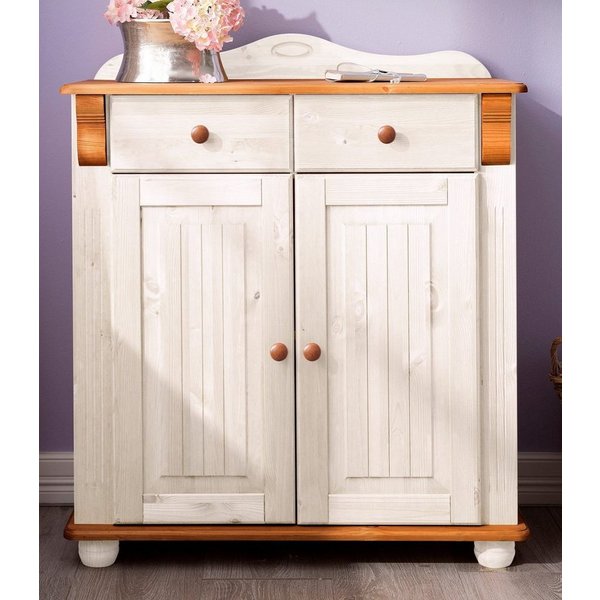 OTTO home Kombikommode Adele, aus massiver Kiefer, 92cm breit